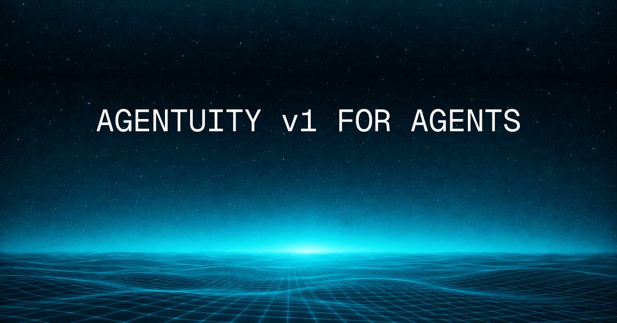 Welcome, Agent, to v1. Let's Get You Deployed.