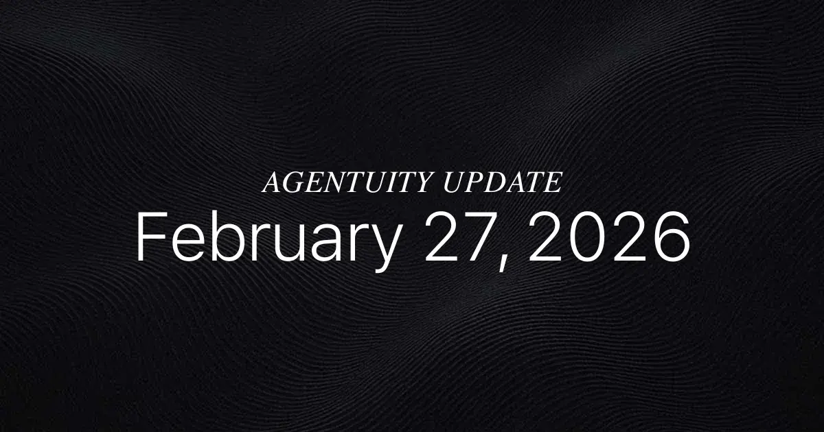 February 27, 2026 Update
