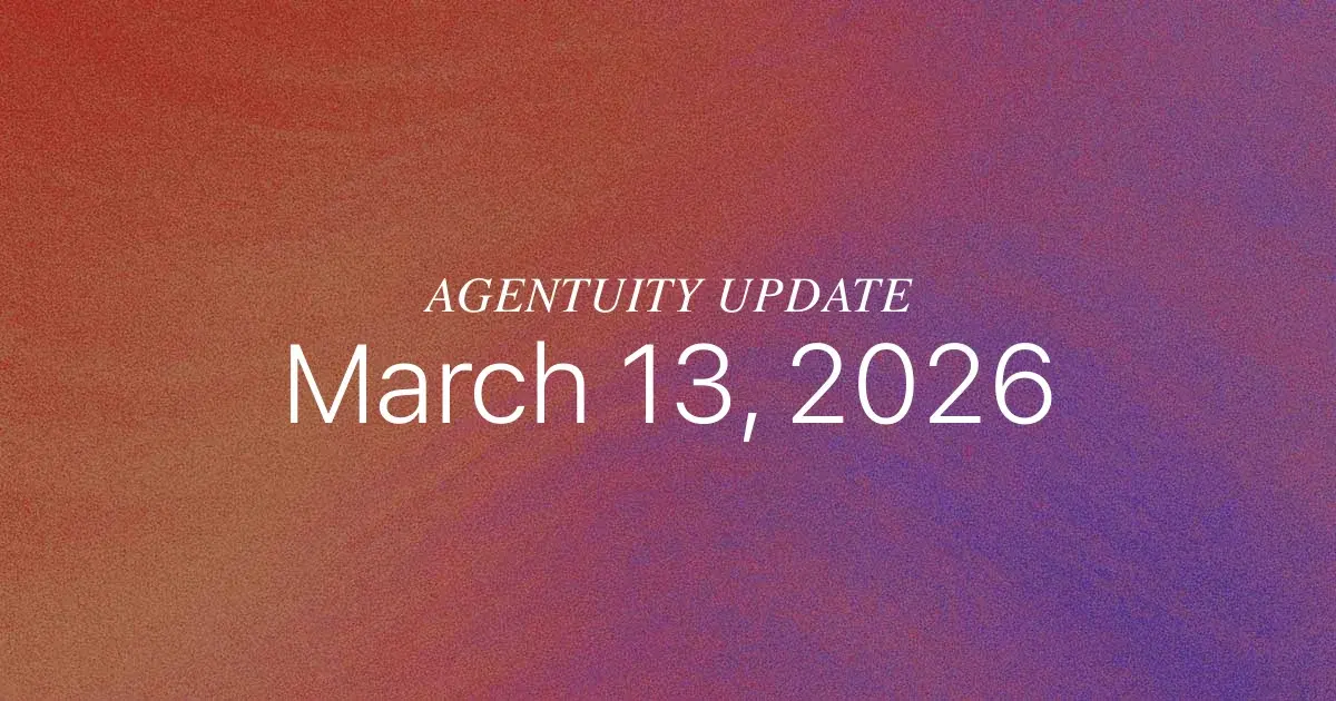 March 13, 2026 Update