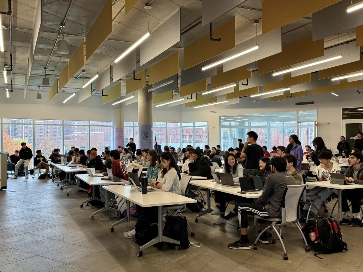 Students hacking at Nova