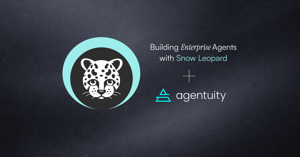 Snow Leopard + Agentuity